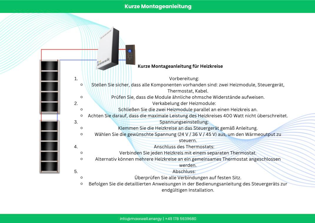 Kurze Montageanleitung Bild
